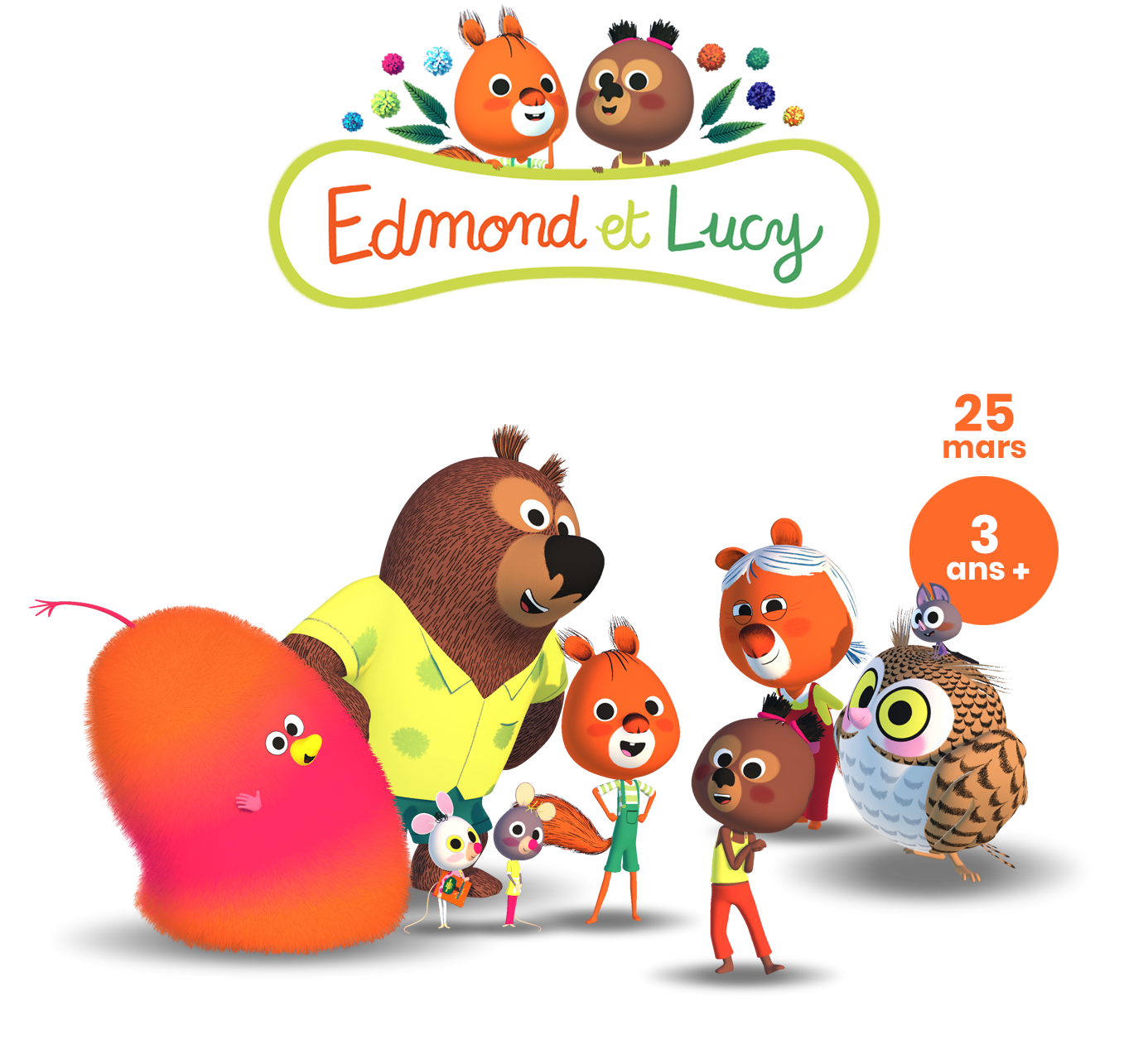 Cinéma Public Films / Edmond et Lucy, la Forêt c'est l'aventure